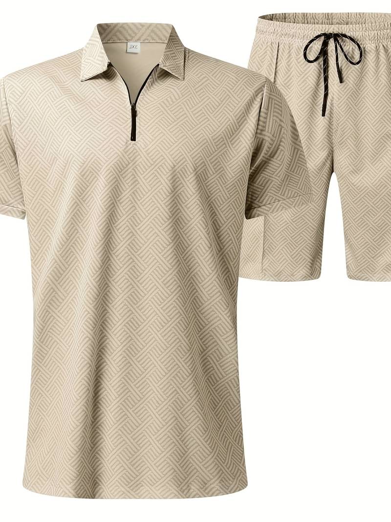 Theodore - Conjunto de 2 piezas para hombres, confort casual