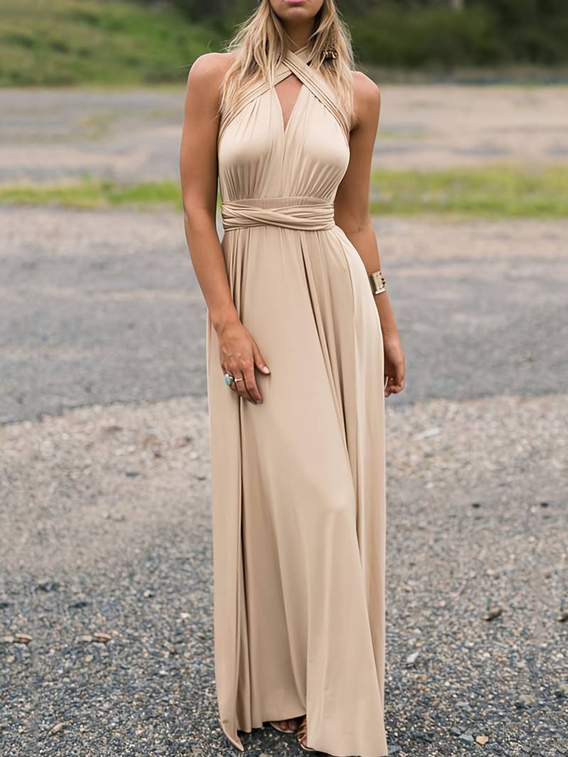 Serene - Un vestido maxi versátil que se puede transformar