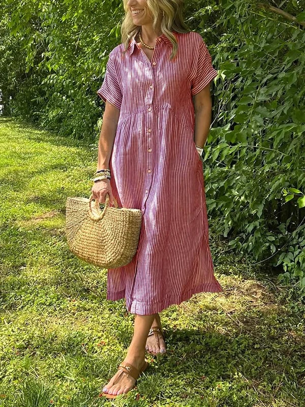 Corinne – Vestido camisa elegante para mujeres