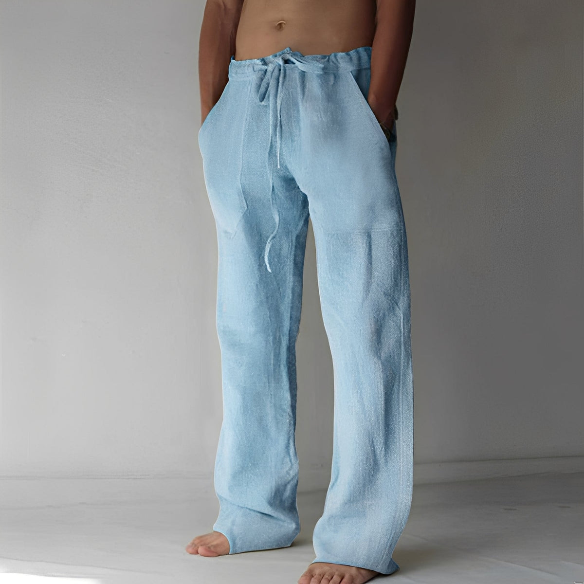 Martin - Pantalones cómodos con cordón