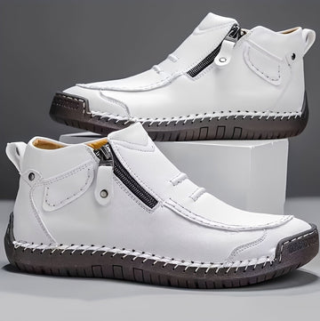 David - Botas con Cremallera con Estilo