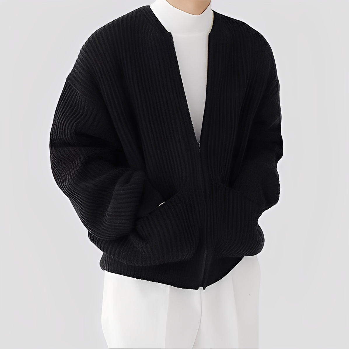 Willy - Chaqueta confortable con cierre