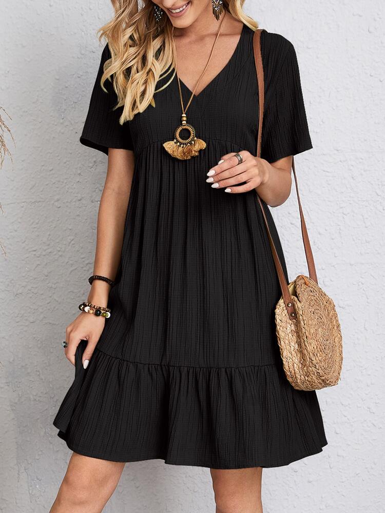 Rosie - Vestido Clásico con Cuello en V