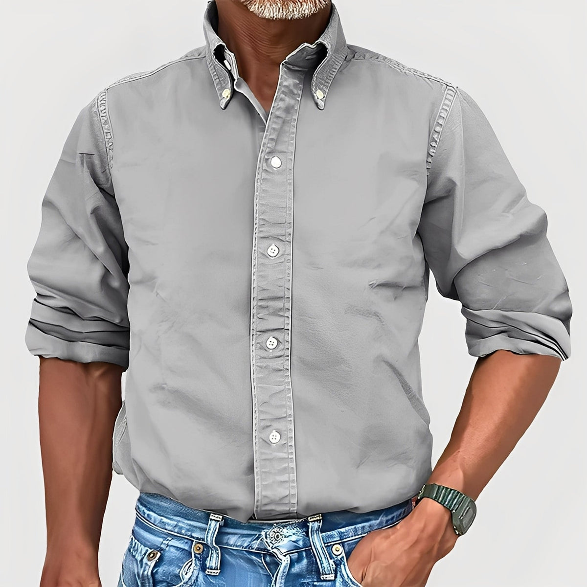 Micheal - Camiseta de manga larga confortable