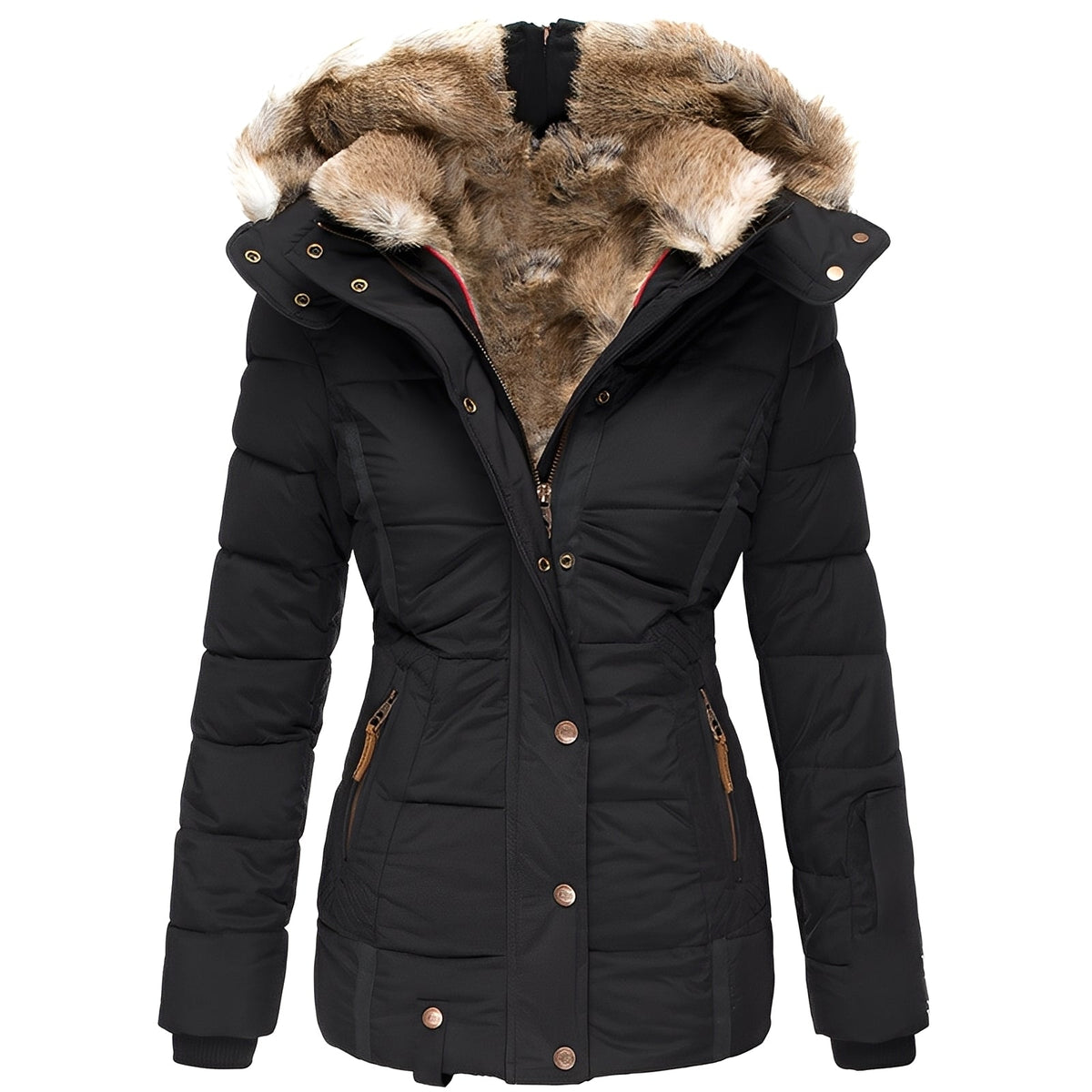 Romilly - Chaqueta moderna y abrigada con capucha