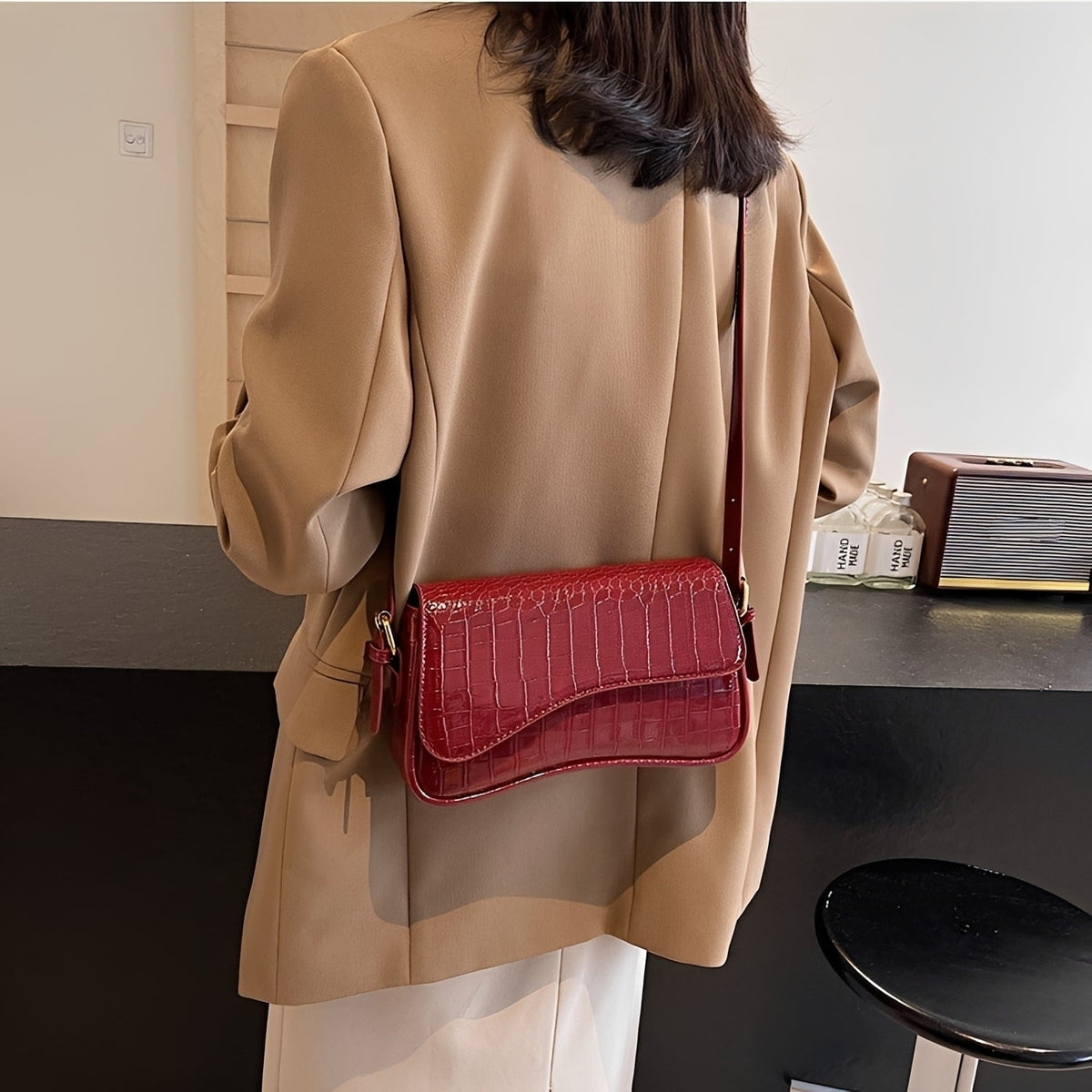 Kieran - Bolso de Mano Elegante de Hombro
