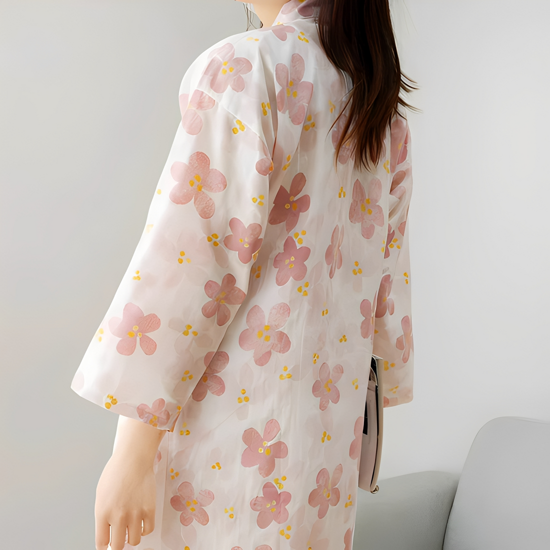 Renalyn - Vestido floral elegante para mujer