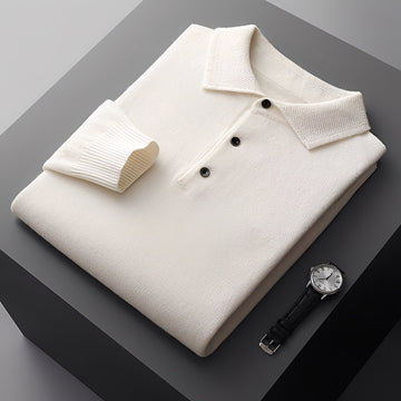 Romilly - Suéter polo elegante para hombre