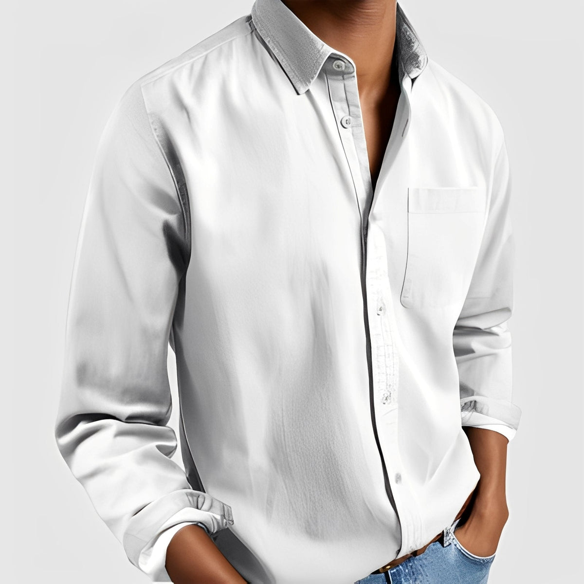 Tanner - Camisa informal con botones