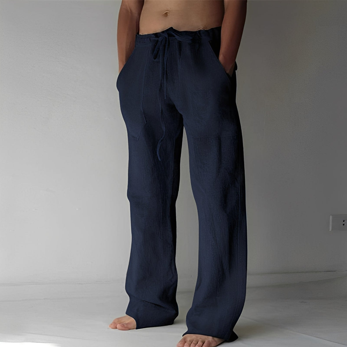 Martin - Pantalones cómodos con cordón
