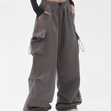 Leonie - Pantalones Cargo de Pierna Ancha