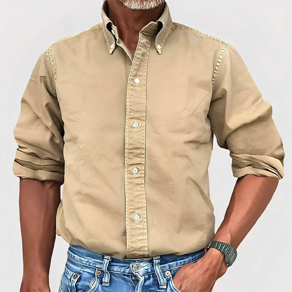 Micheal - Camiseta de manga larga confortable
