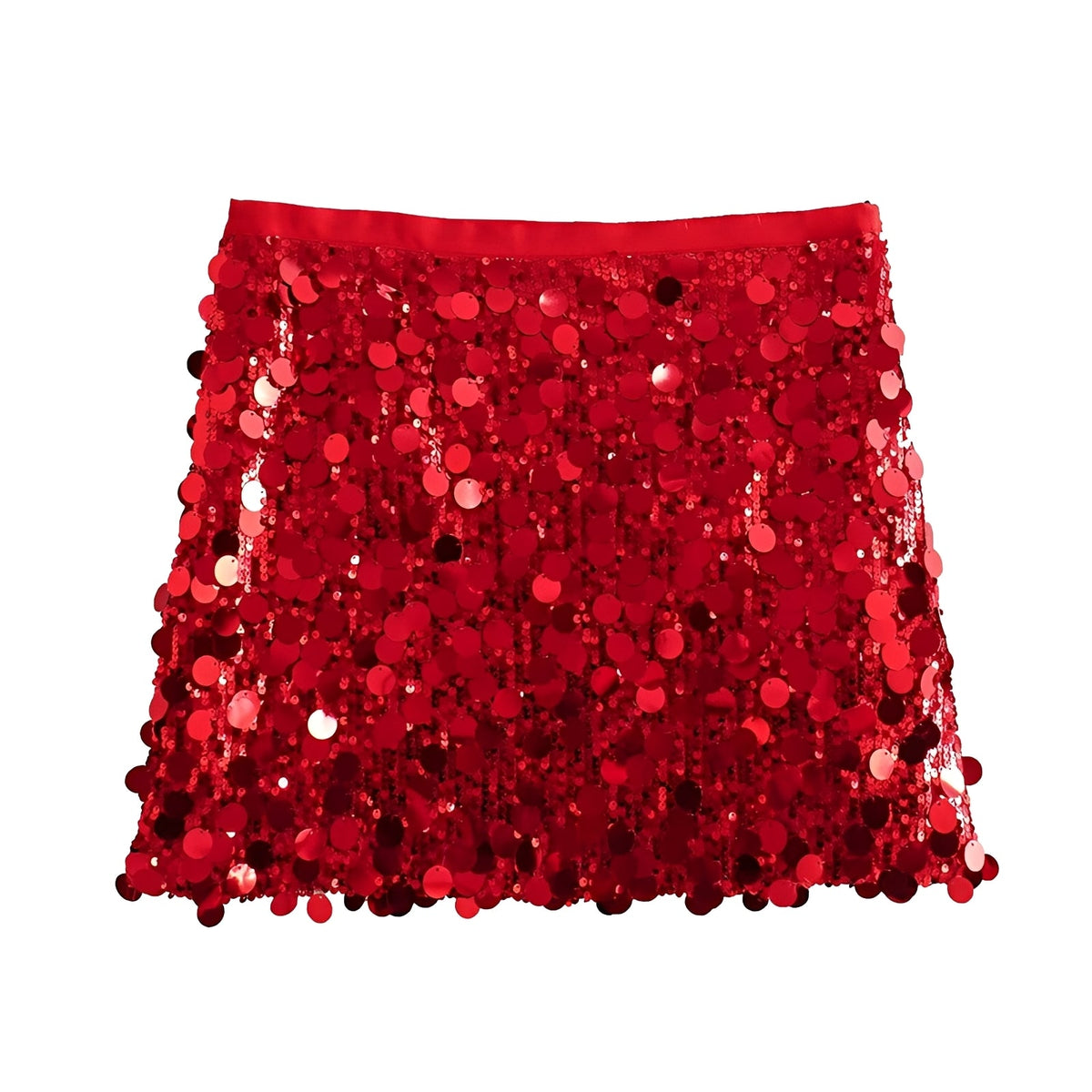 Abbey - Mini Falda Elegante con Lentejuelas