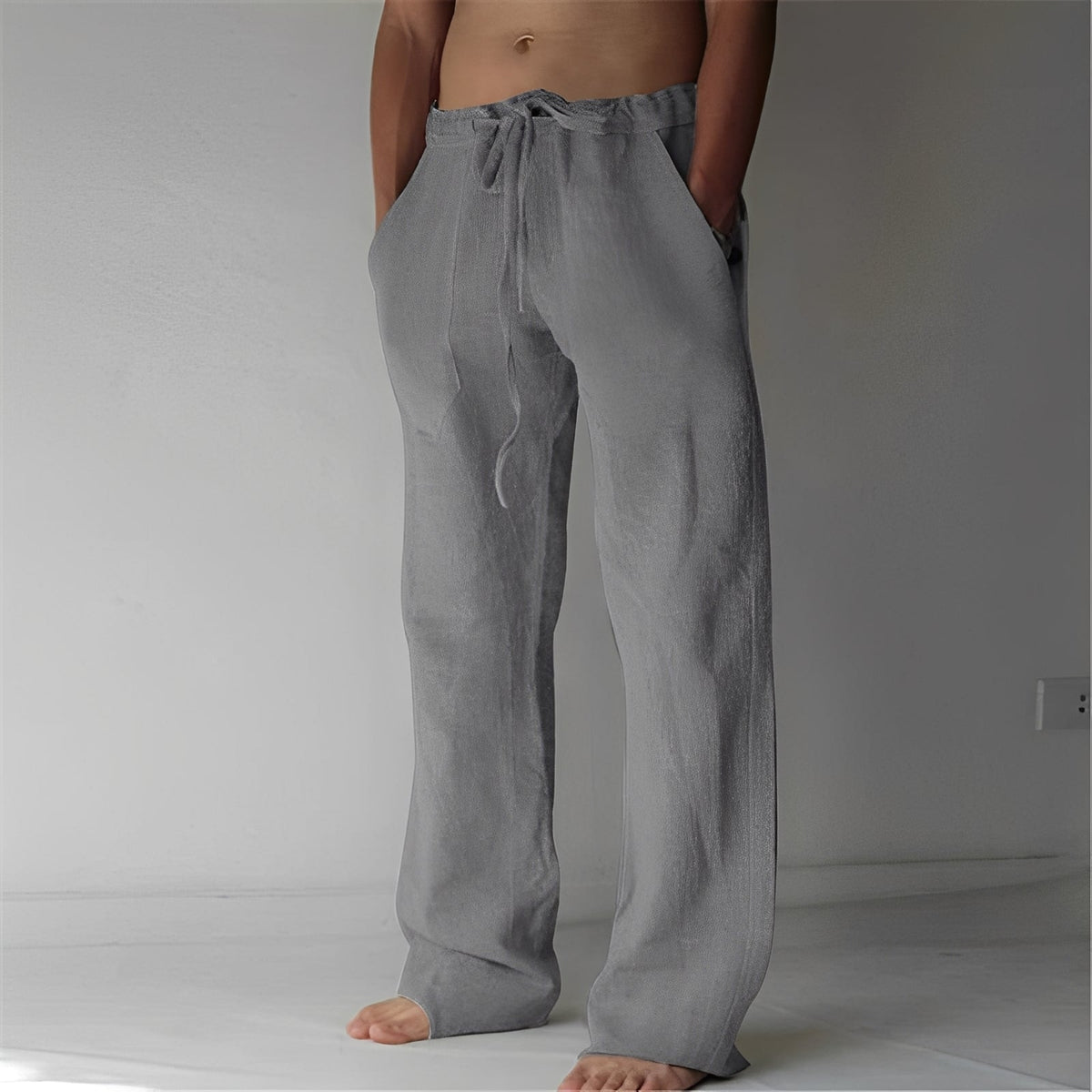 Martin - Pantalones cómodos con cordón