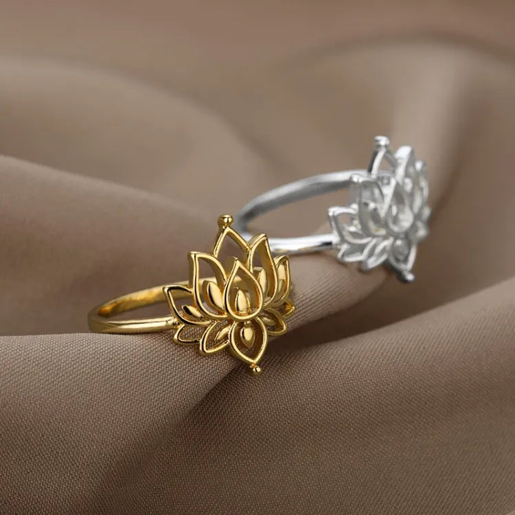 Flor de Loto - Anillo Sutil