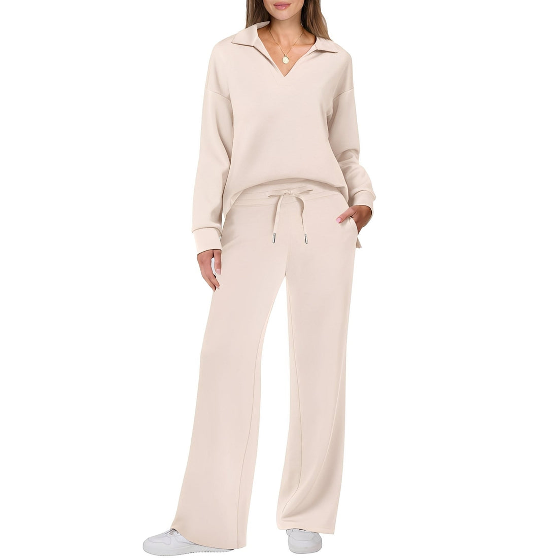 Carmena - Set de pantalones confortable y acogedor
