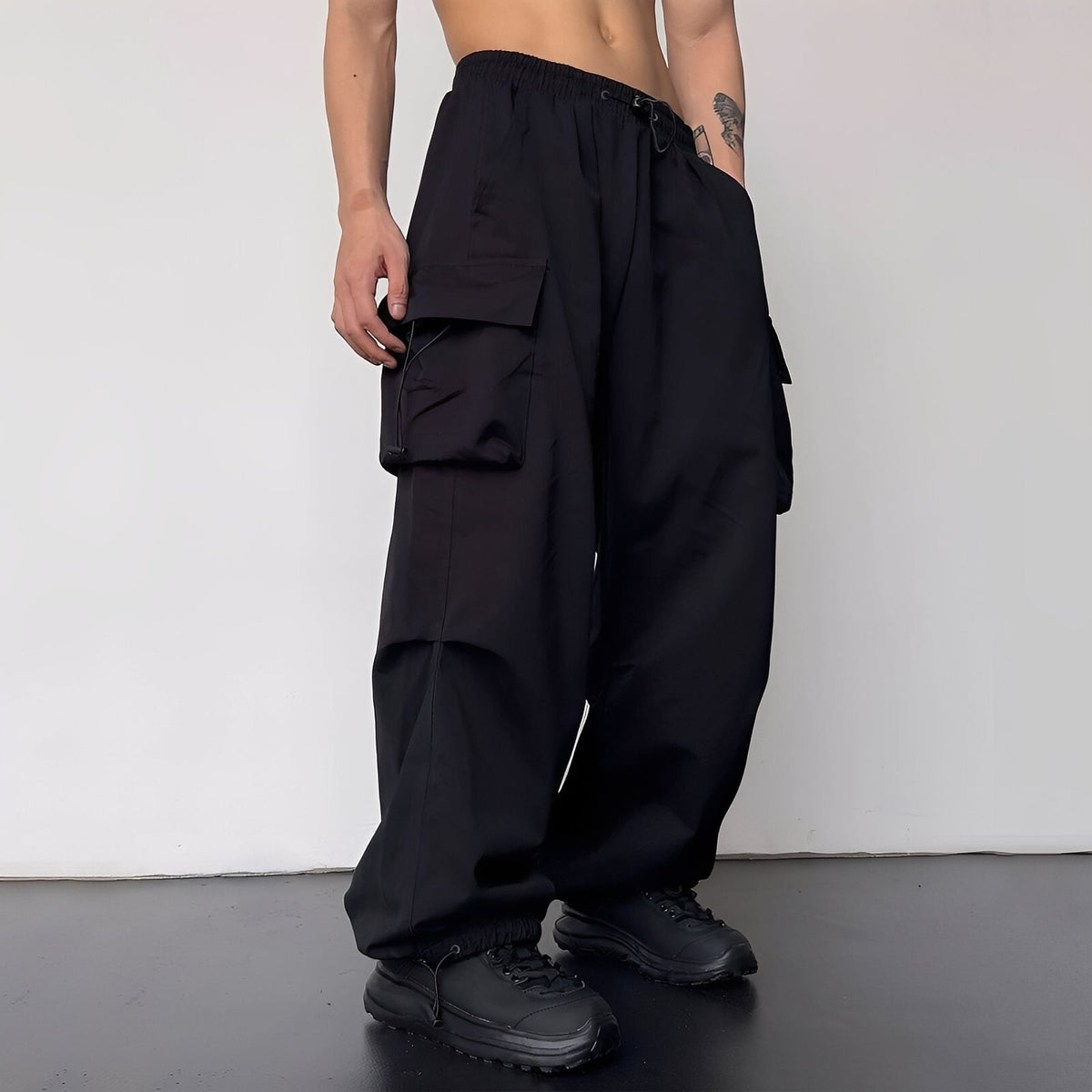 Kaleb - Estilosos pantalones cargo de corte holgado