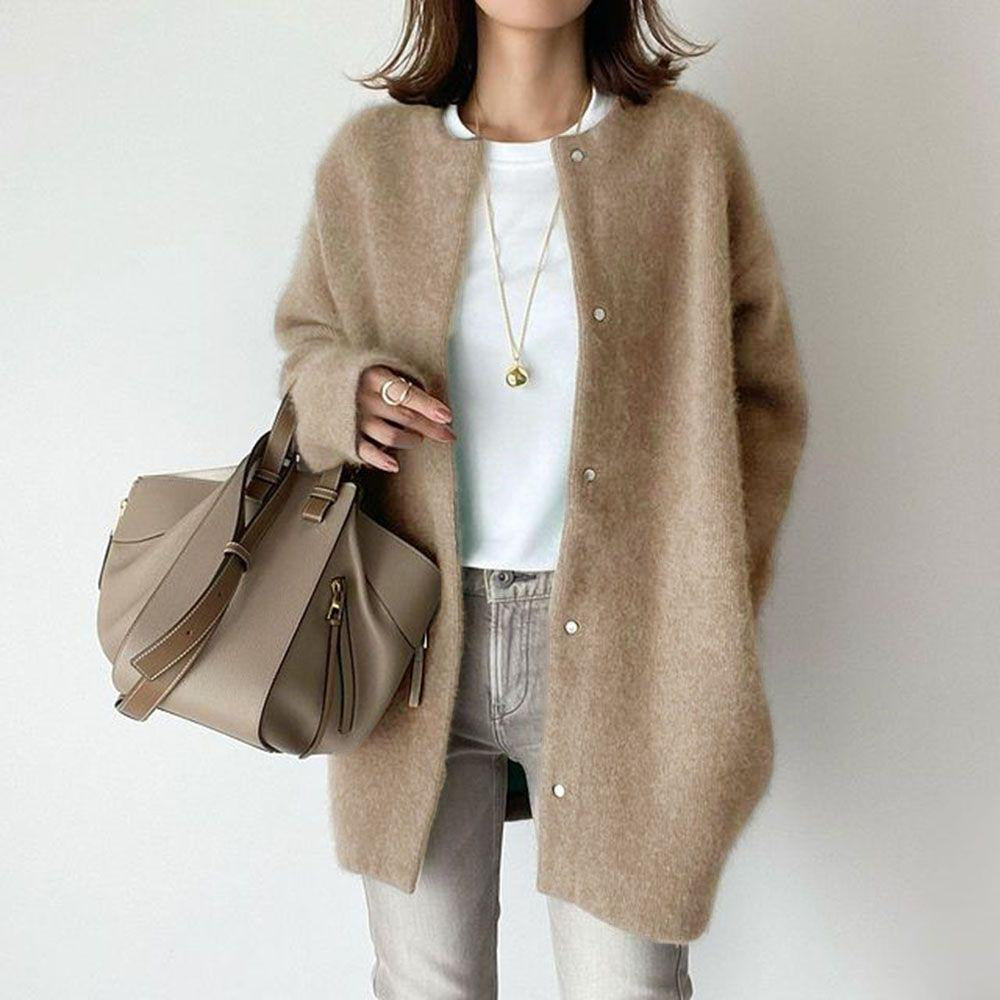 Madoline - Chaqueta ligera con botones para mujeres