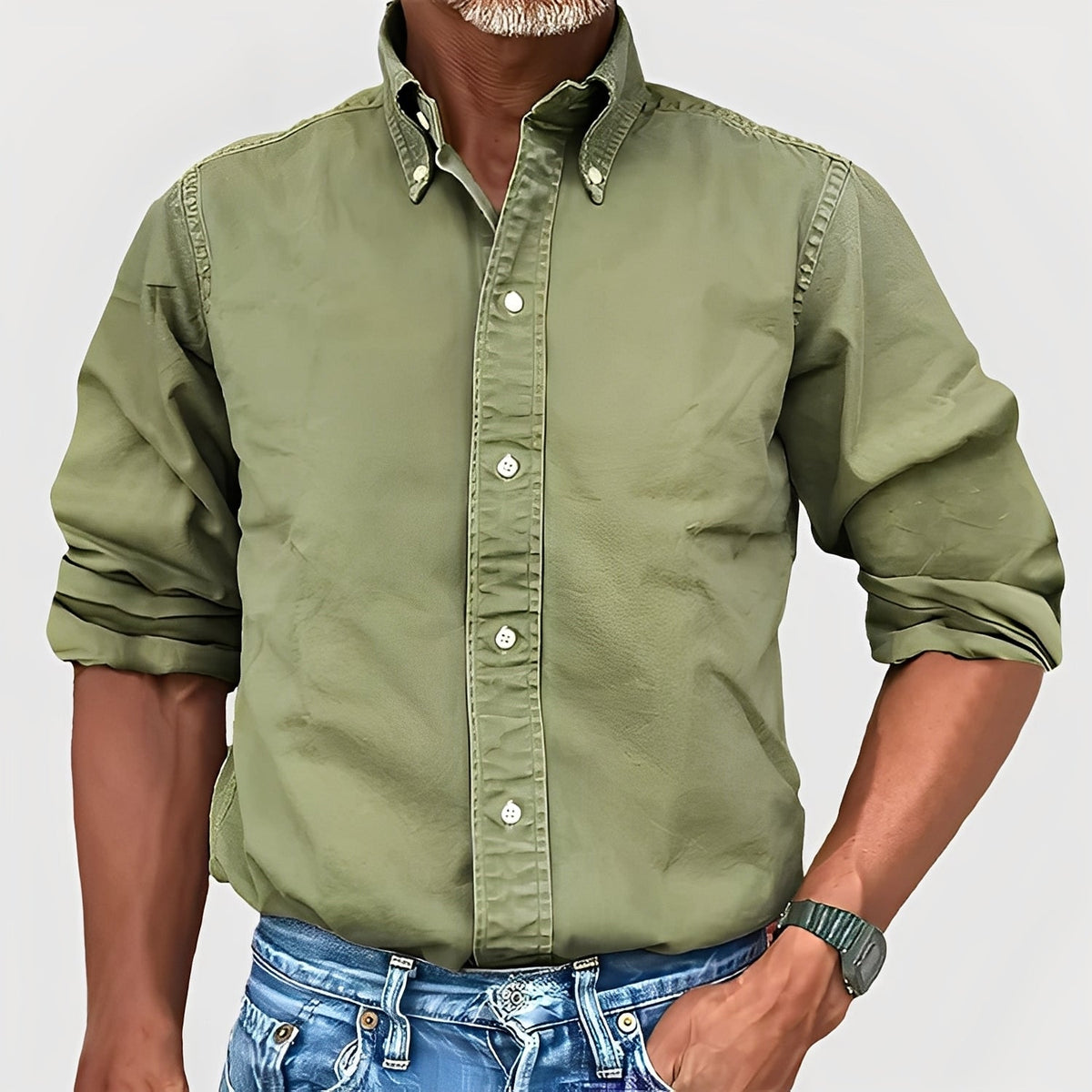 Micheal - Camiseta de manga larga confortable