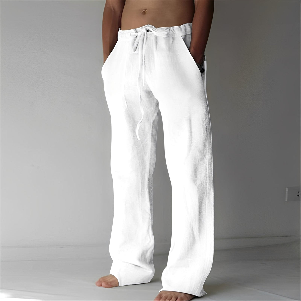 Martin - Pantalones cómodos con cordón