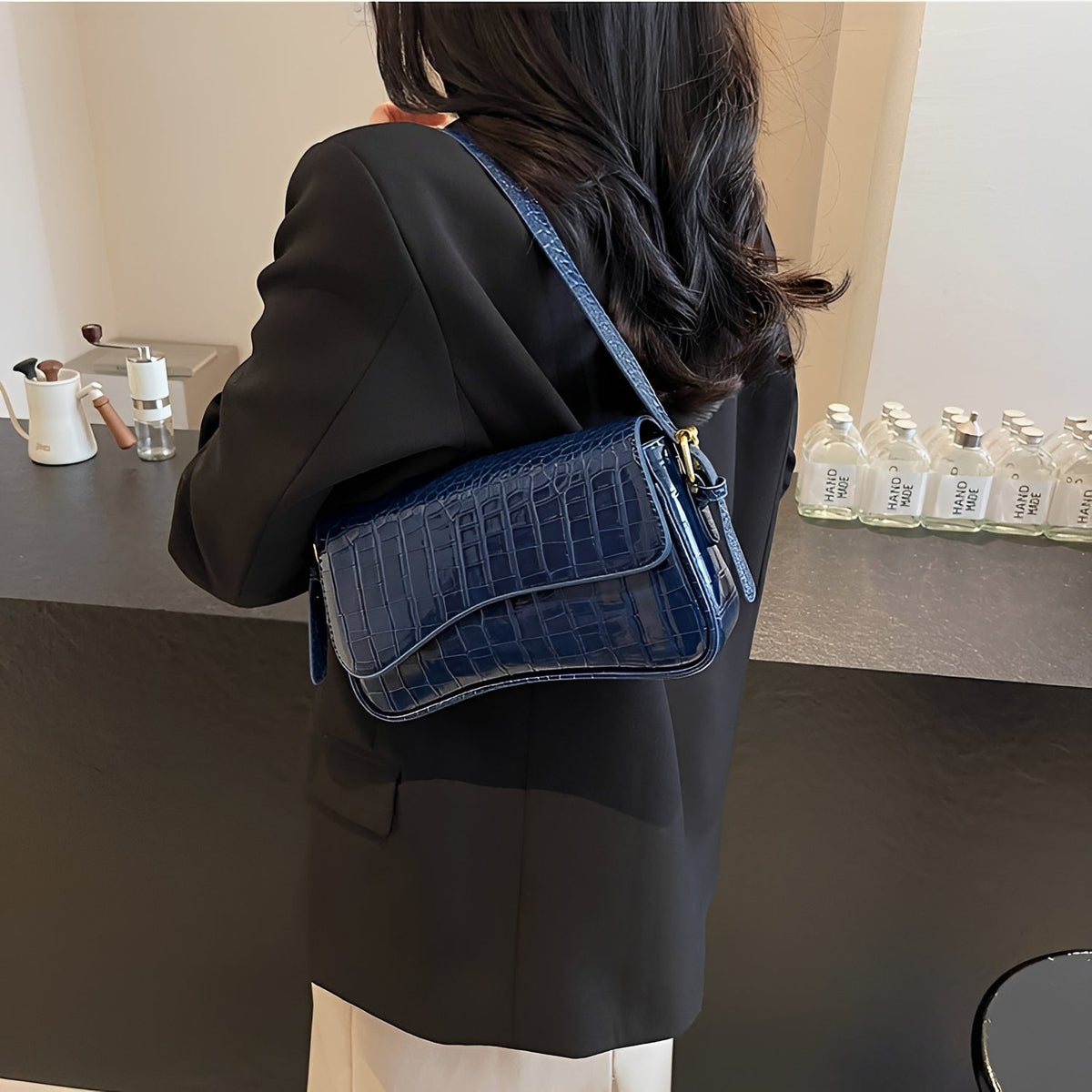 Kieran - Bolso de Mano Elegante de Hombro
