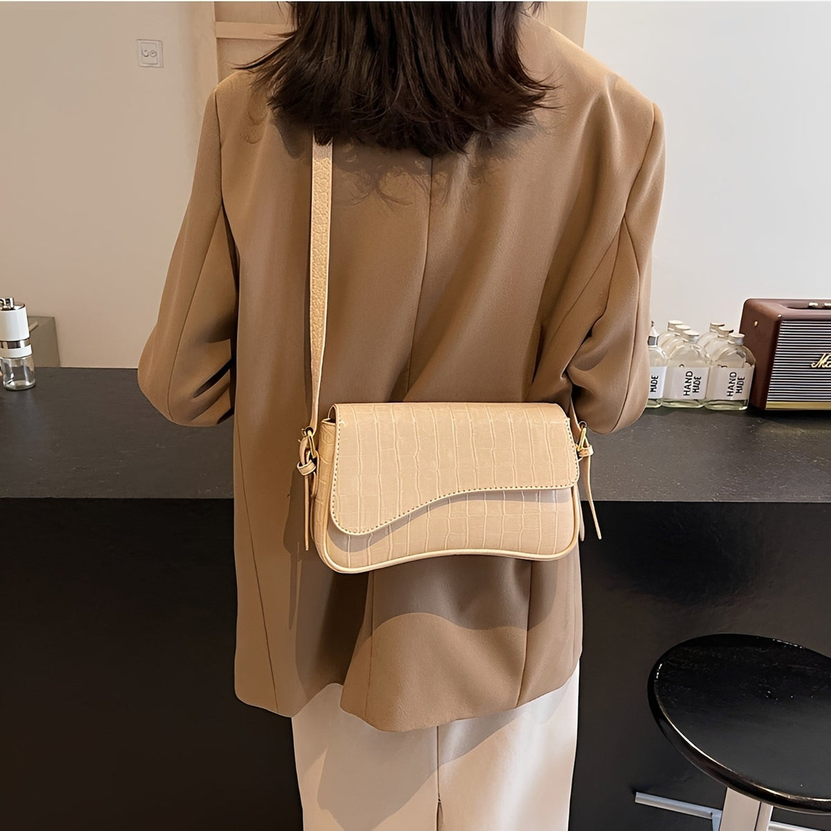 Kieran - Bolso de Mano Elegante de Hombro