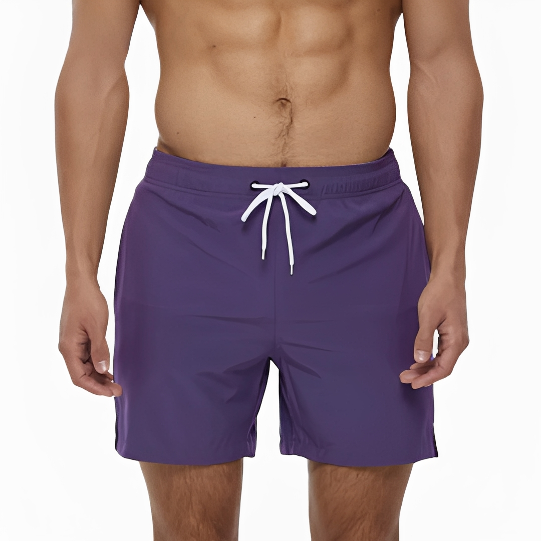 Brenz – Shorts de baño para hombres – confortables para días soleados