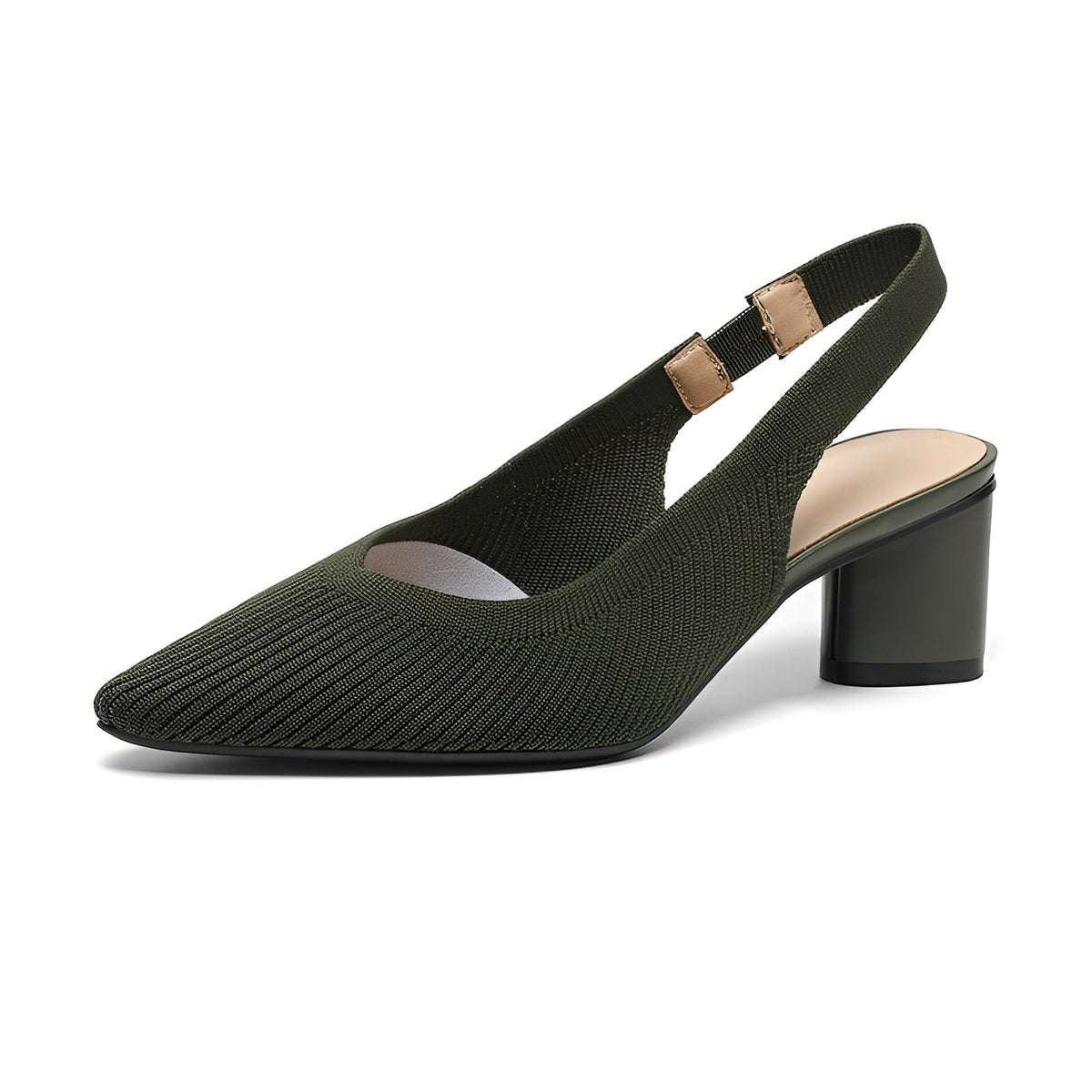 Dannon - Sandalias de Tacón Slingback Elegantes