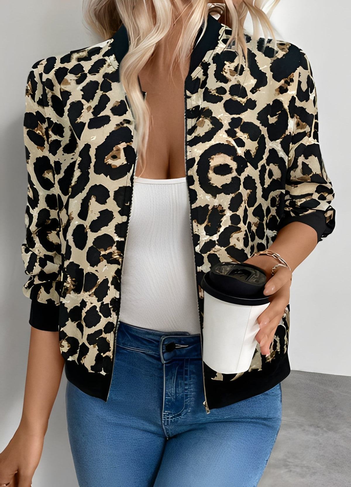 Alexia - Chaqueta Bomber Elegante