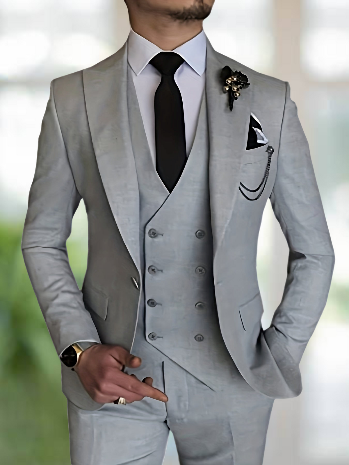 Orson – Traje Slim Fit de 3 Piezas para Hombres