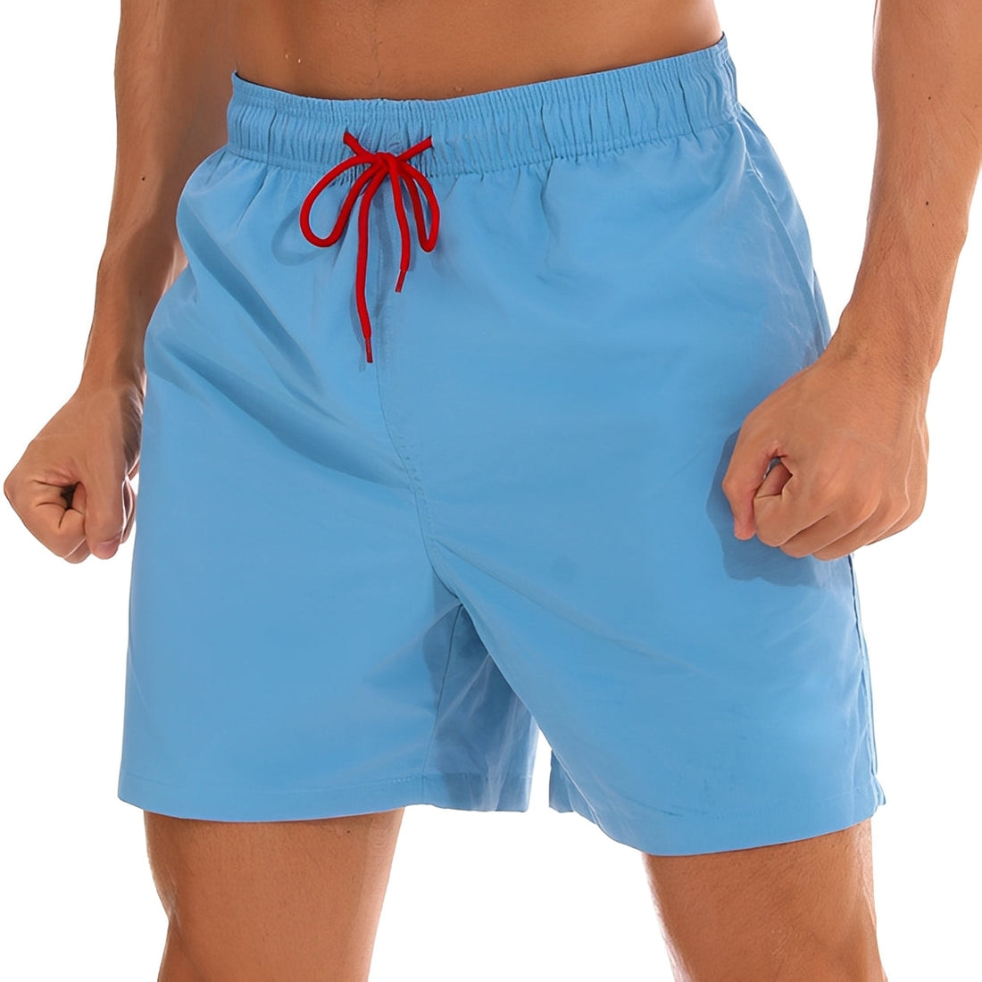Aaron - Pantalones cortos de baño casuales, de secado rápido para hombres