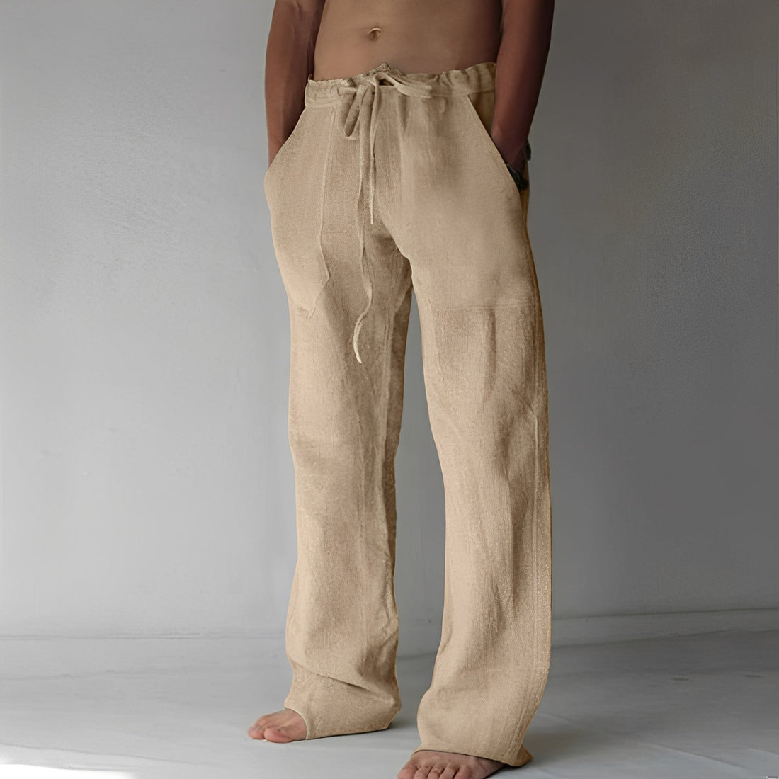 Martin - Pantalones cómodos con cordón