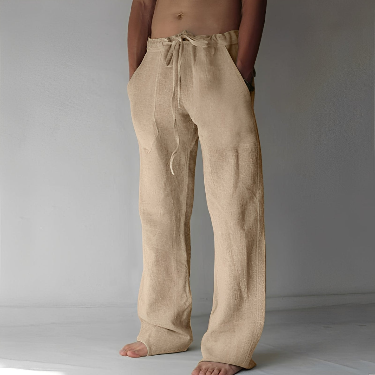 Martin - Pantalones cómodos con cordón