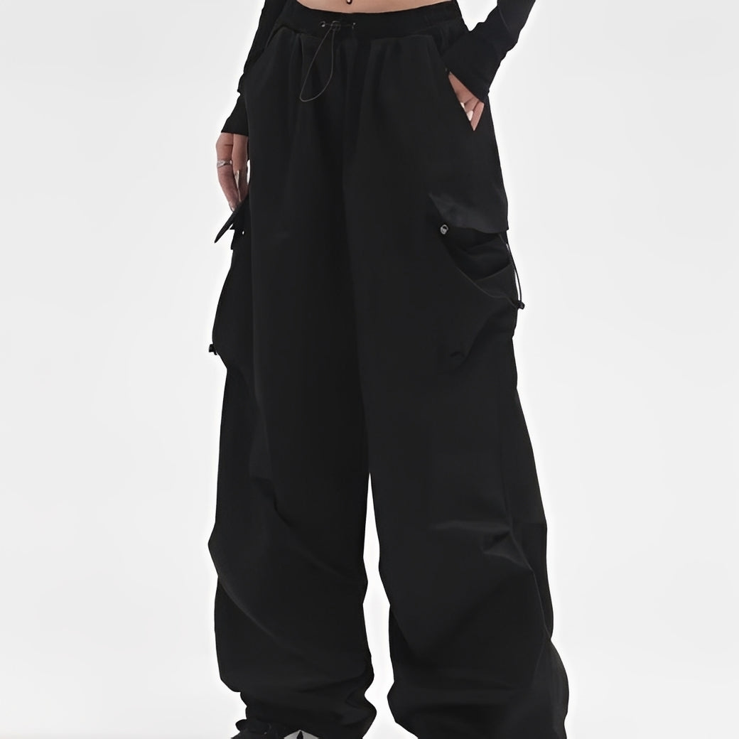 Leonie - Pantalones Cargo de Pierna Ancha