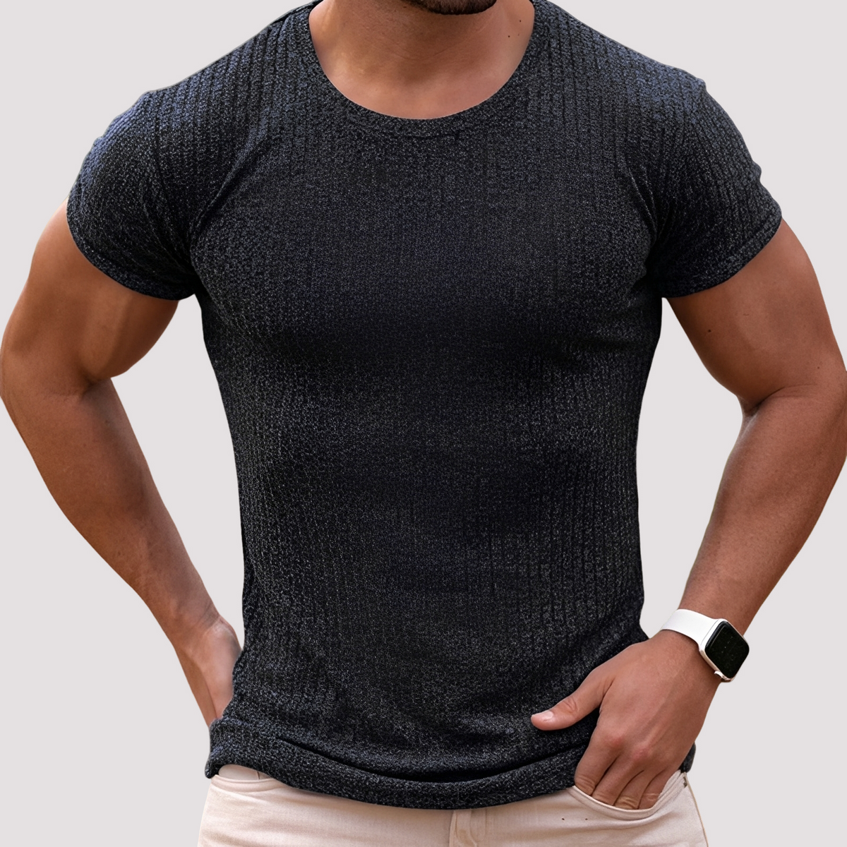 Jack - Camisetas Elásticas de Ajuste Delgado