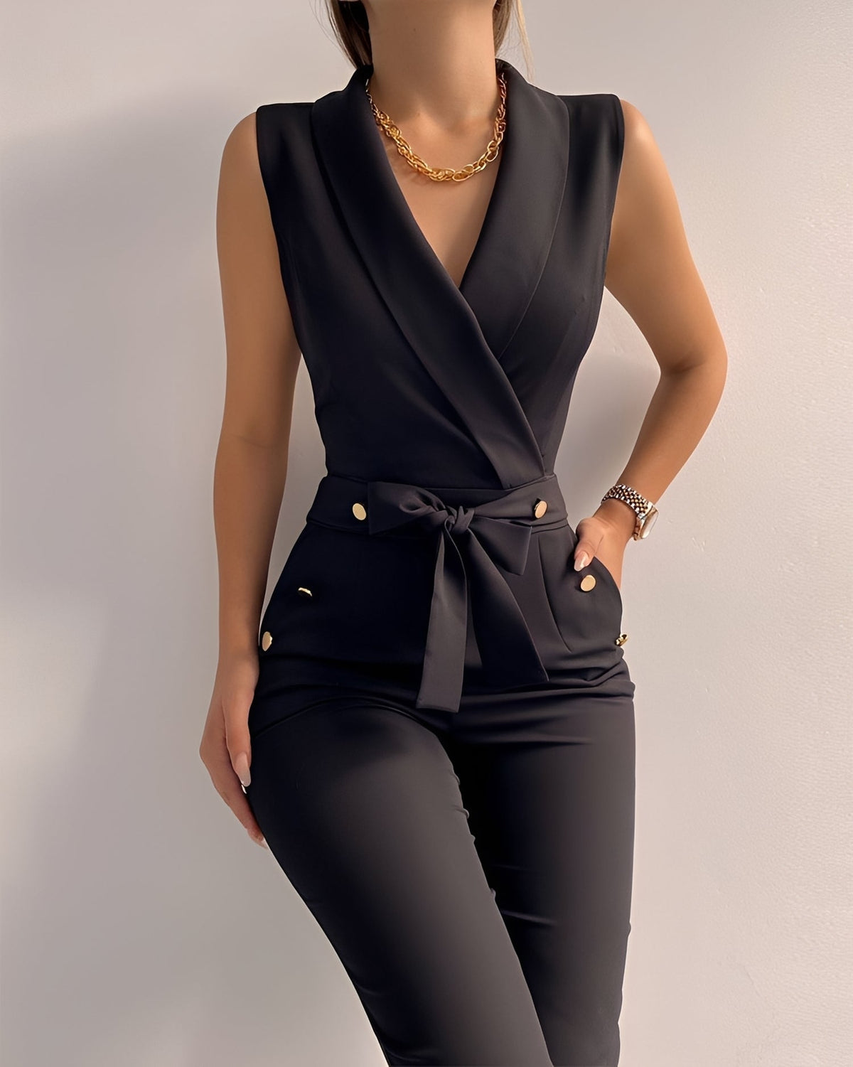 Jannat - Mono Elegante con Solapa