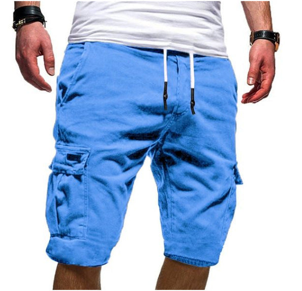 Bogdan - Shorts cargo sueltos de verano para hombre