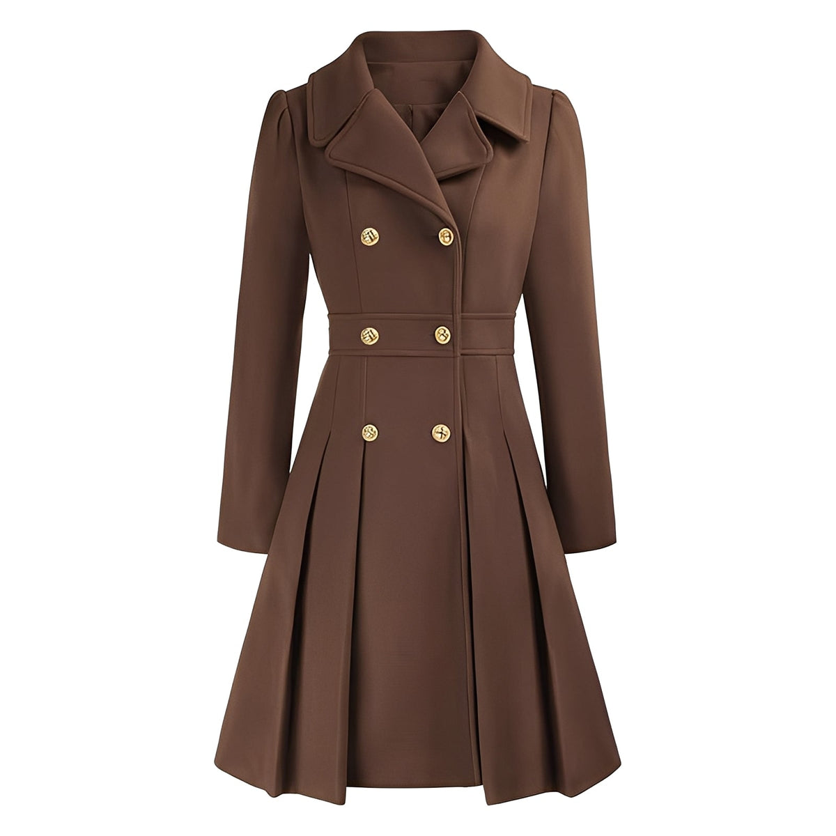 Audrey - Trench-coat femenino ajustable