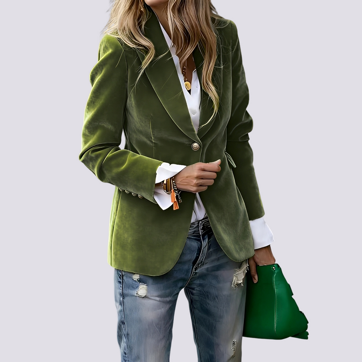 Maisy - Blazer de Traje Formal