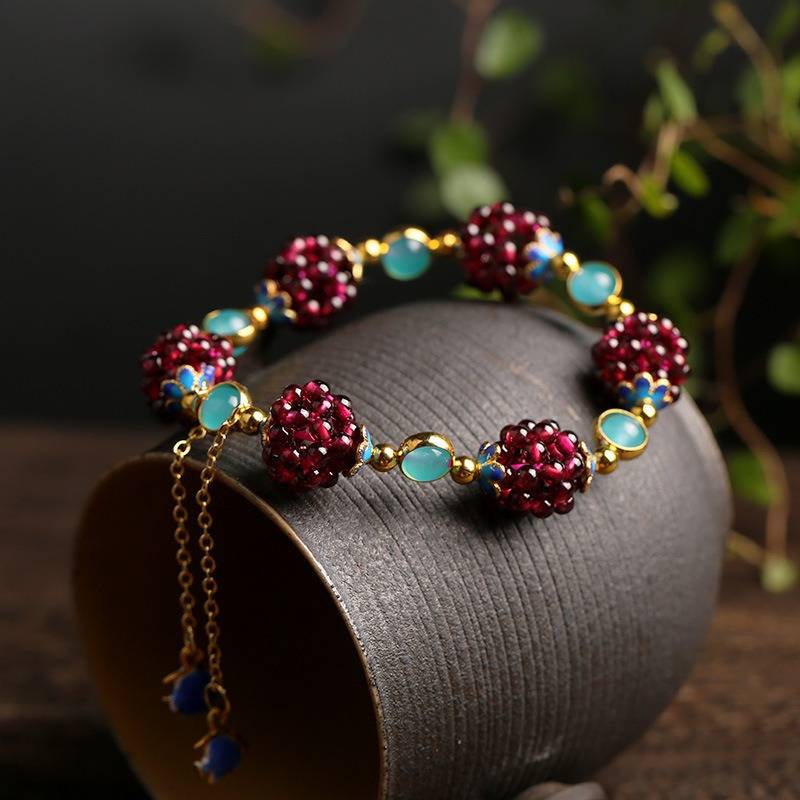 Ciara – Pulsera de gemas naturales