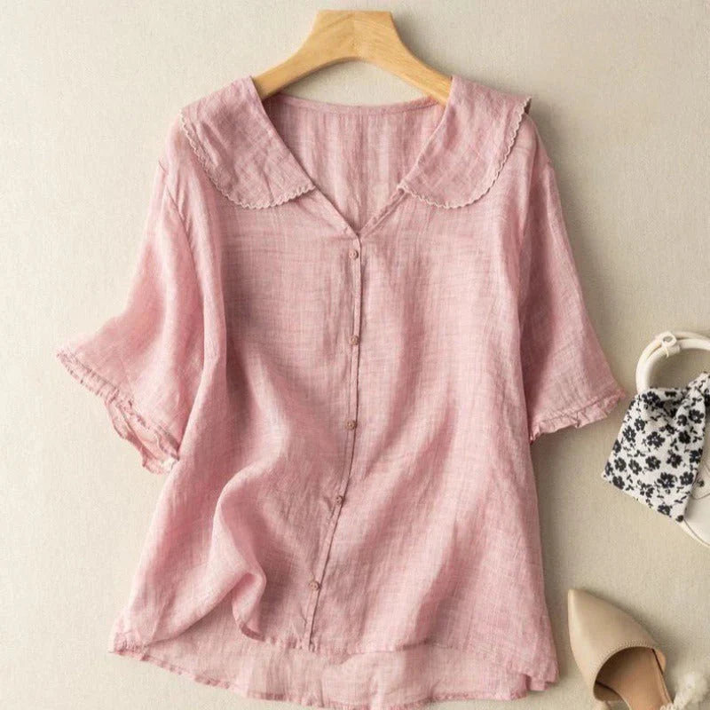 Kristi- Elegante blusa de verano para damas