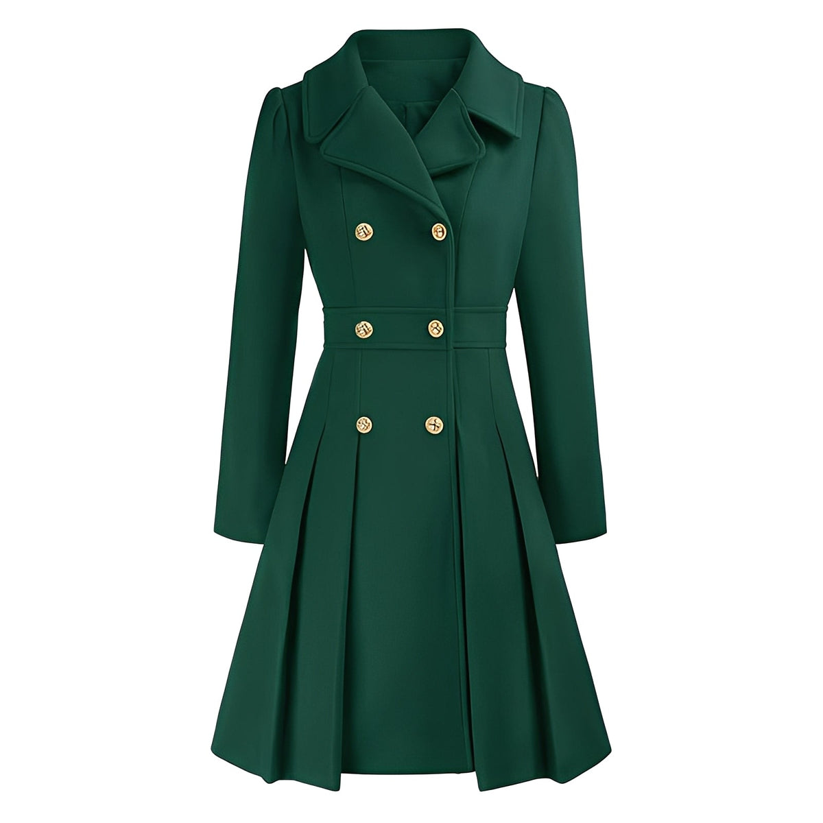 Audrey - Trench-coat femenino ajustable