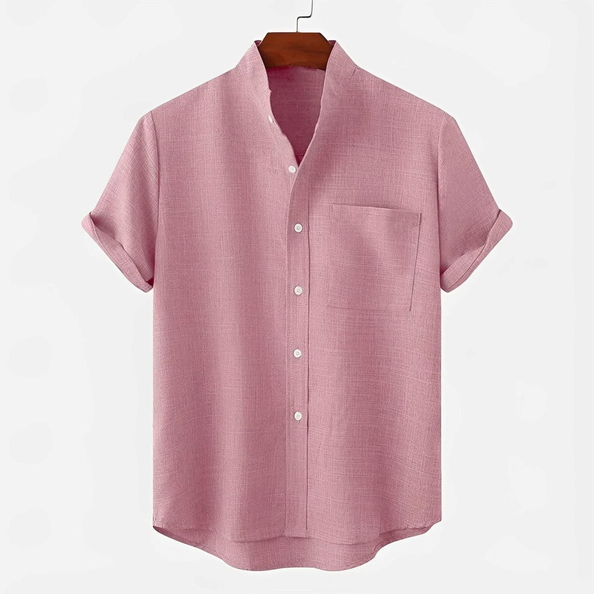 Garrett - Camisa Cómoda de Manga Corta