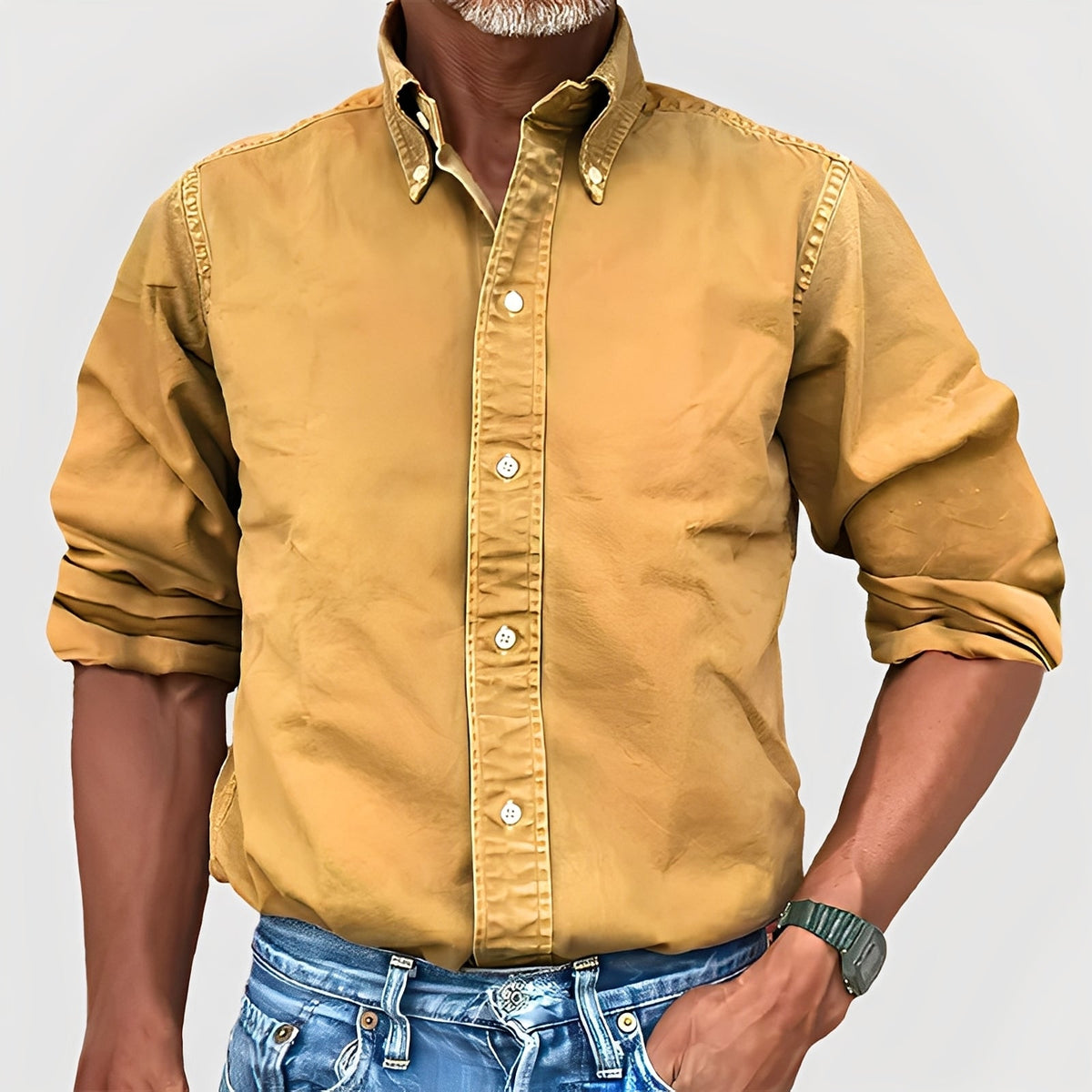 Micheal - Camiseta de manga larga confortable
