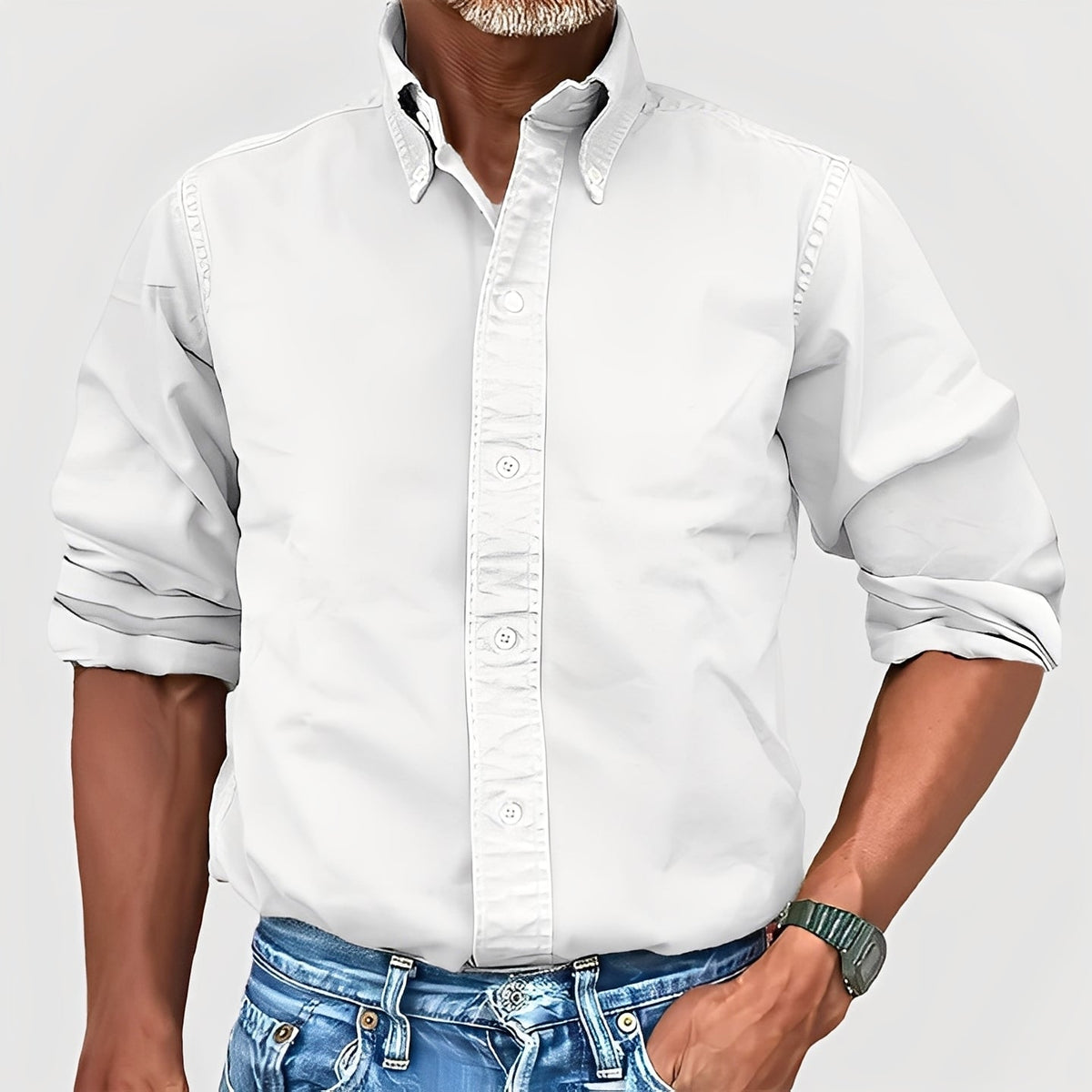 Micheal - Camiseta de manga larga confortable
