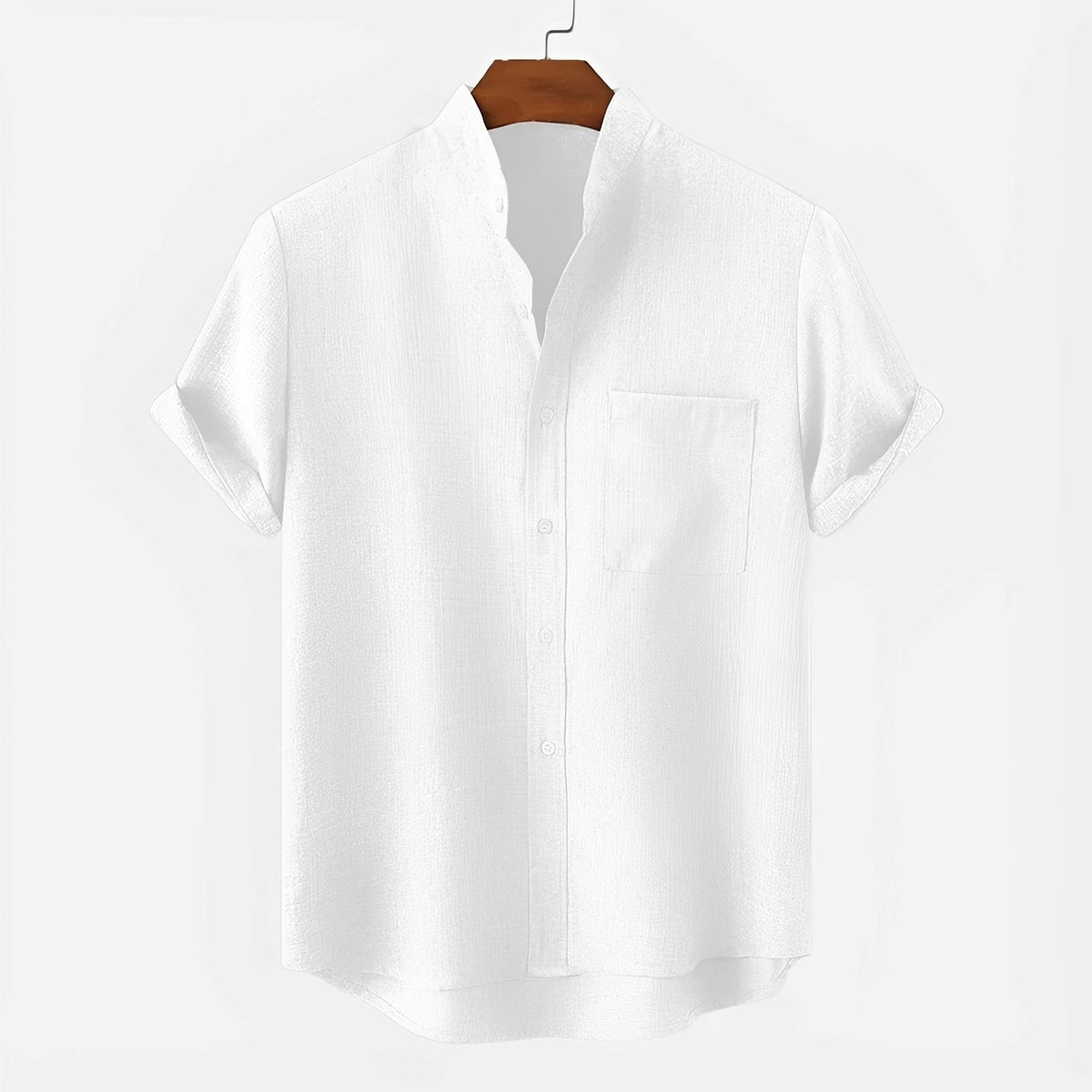Garrett - Camisa Cómoda de Manga Corta
