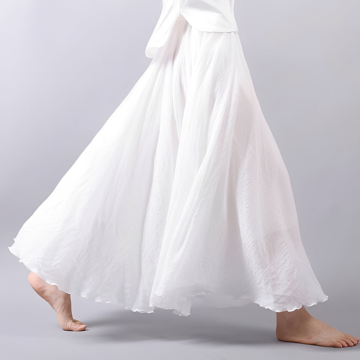 Alina - Falda Maxi Bohemia Fluyente