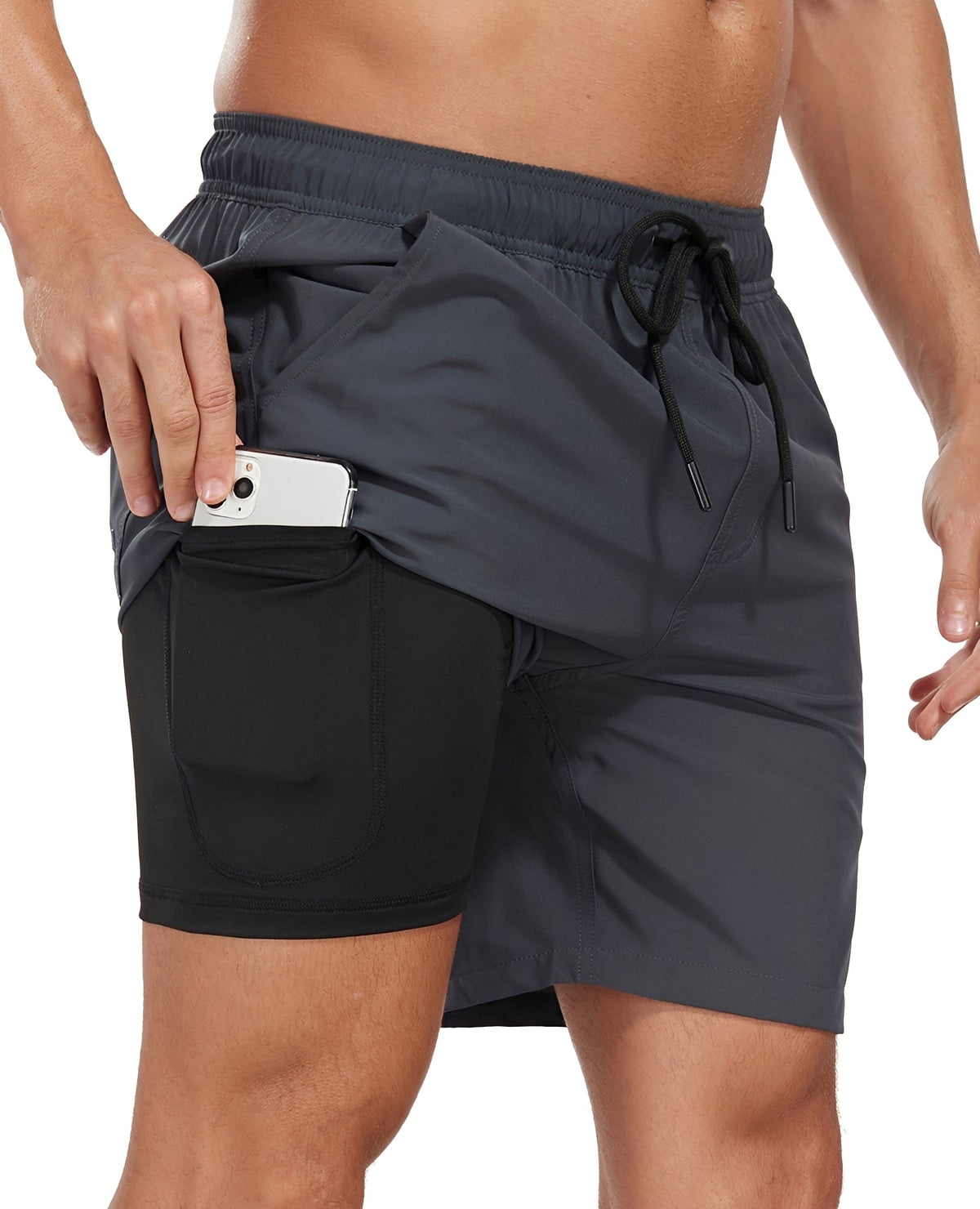 Adam – Bermudas de baño para hombre – Prenda de playa de secado rápido