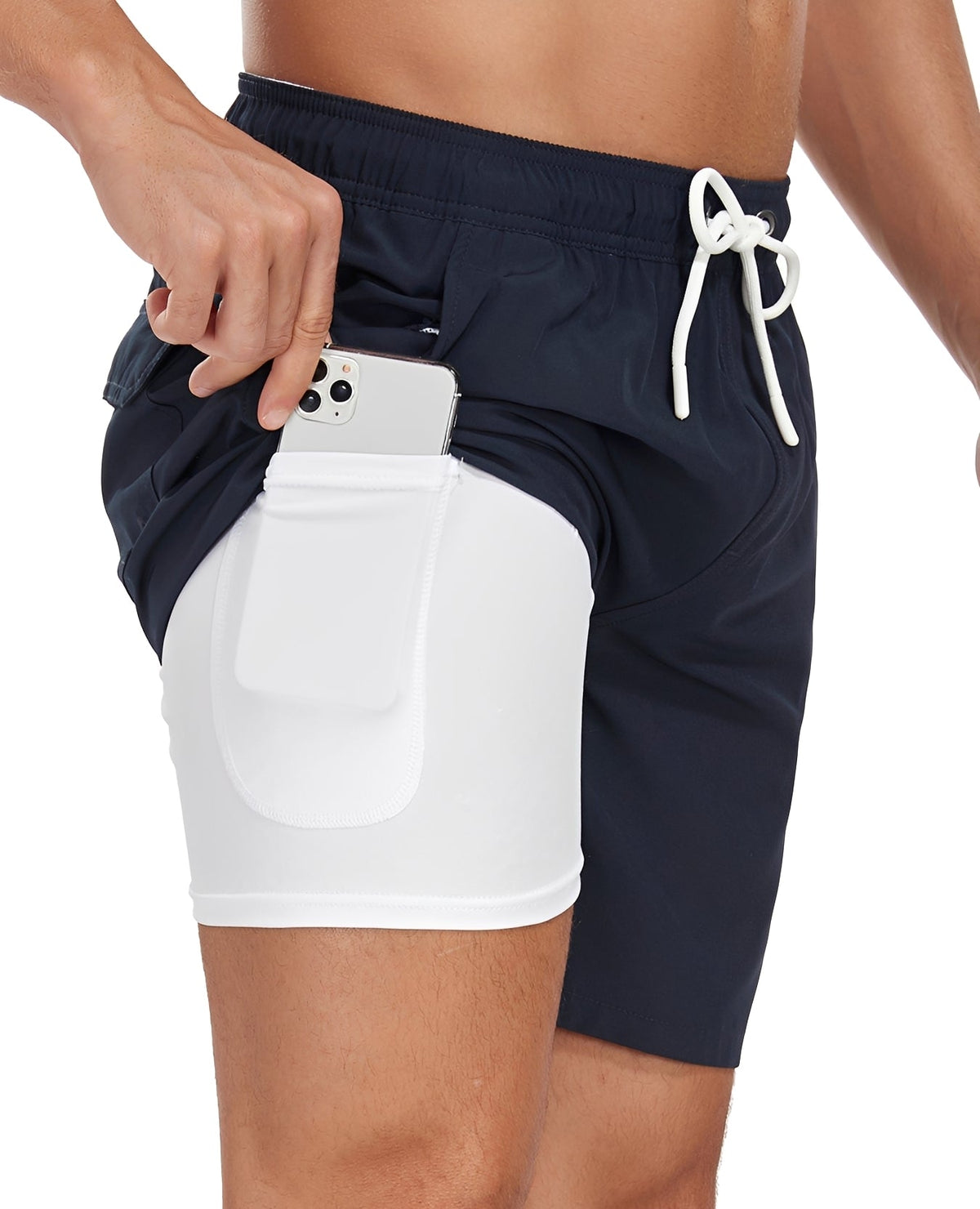 Adam – Bermudas de baño para hombre – Prenda de playa de secado rápido