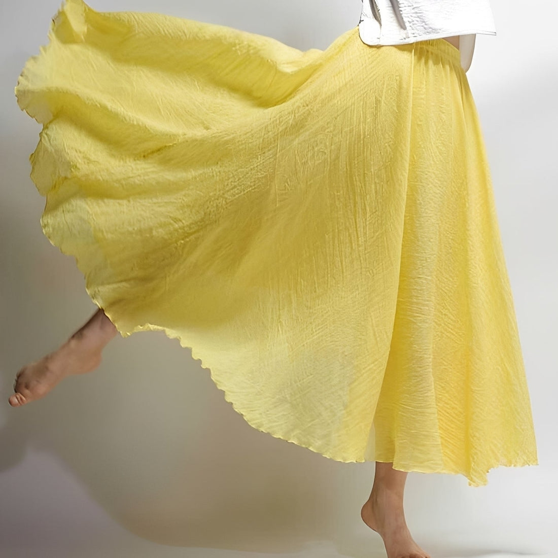 Alina - Falda Maxi Bohemia Fluyente
